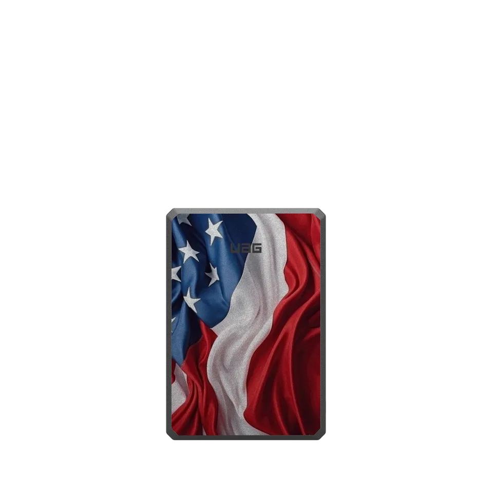 UAG SRGE Slim 5K Powerbank USA Flag Waving Magnetisch