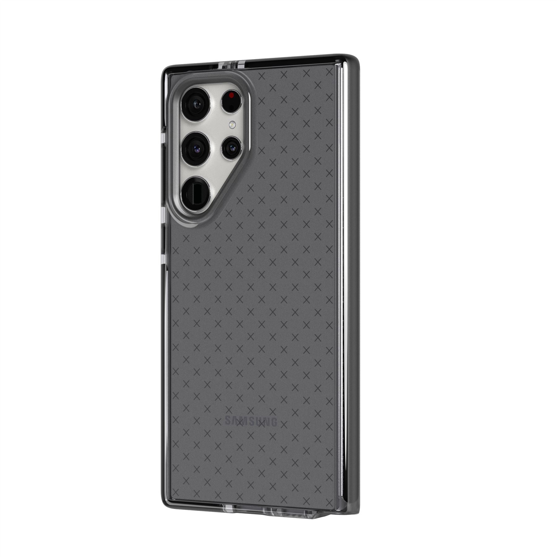 Tech21 EvoCheck Galaxy S22 Ultra Handyhülle Smokey Black