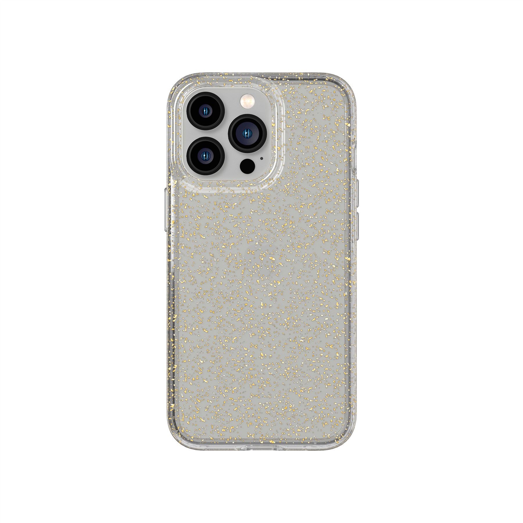 Tech21 EvoSparkle iPhone 13 Pro Hülle Gold Glitzer