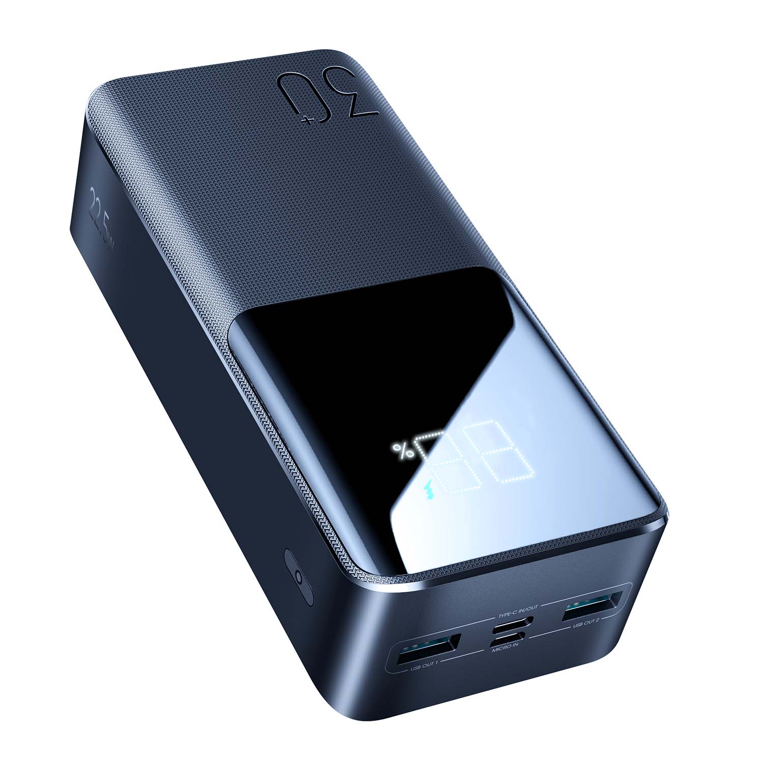 JOYROOM JR-QP193 Powerbank 30000mAh 22,5W Schwarz
