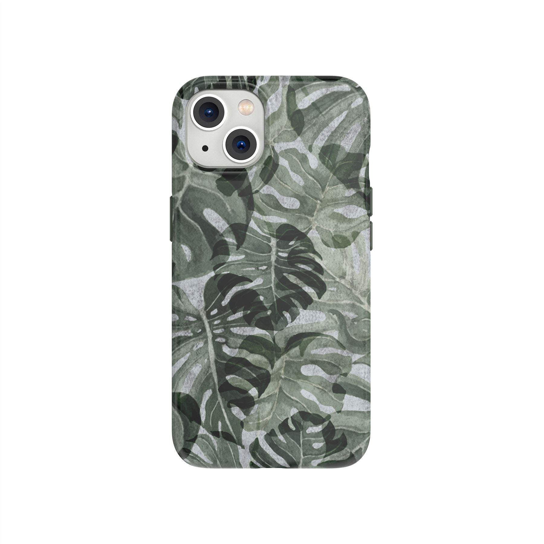 Tech21 Eco Art iPhone 13 Hülle Grün Artwork Nachhaltig