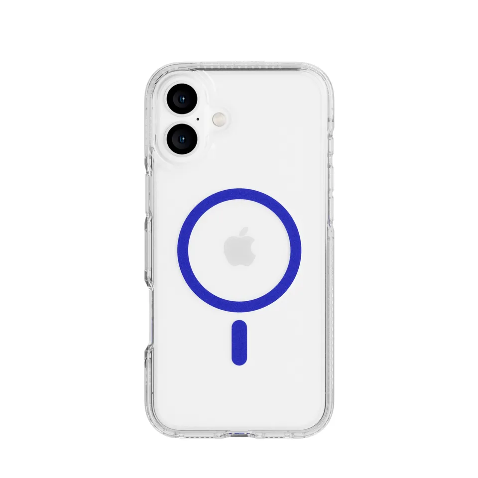 Tech21 FlexQuartz iPhone 16 Plus Handyhülle Electric Blue