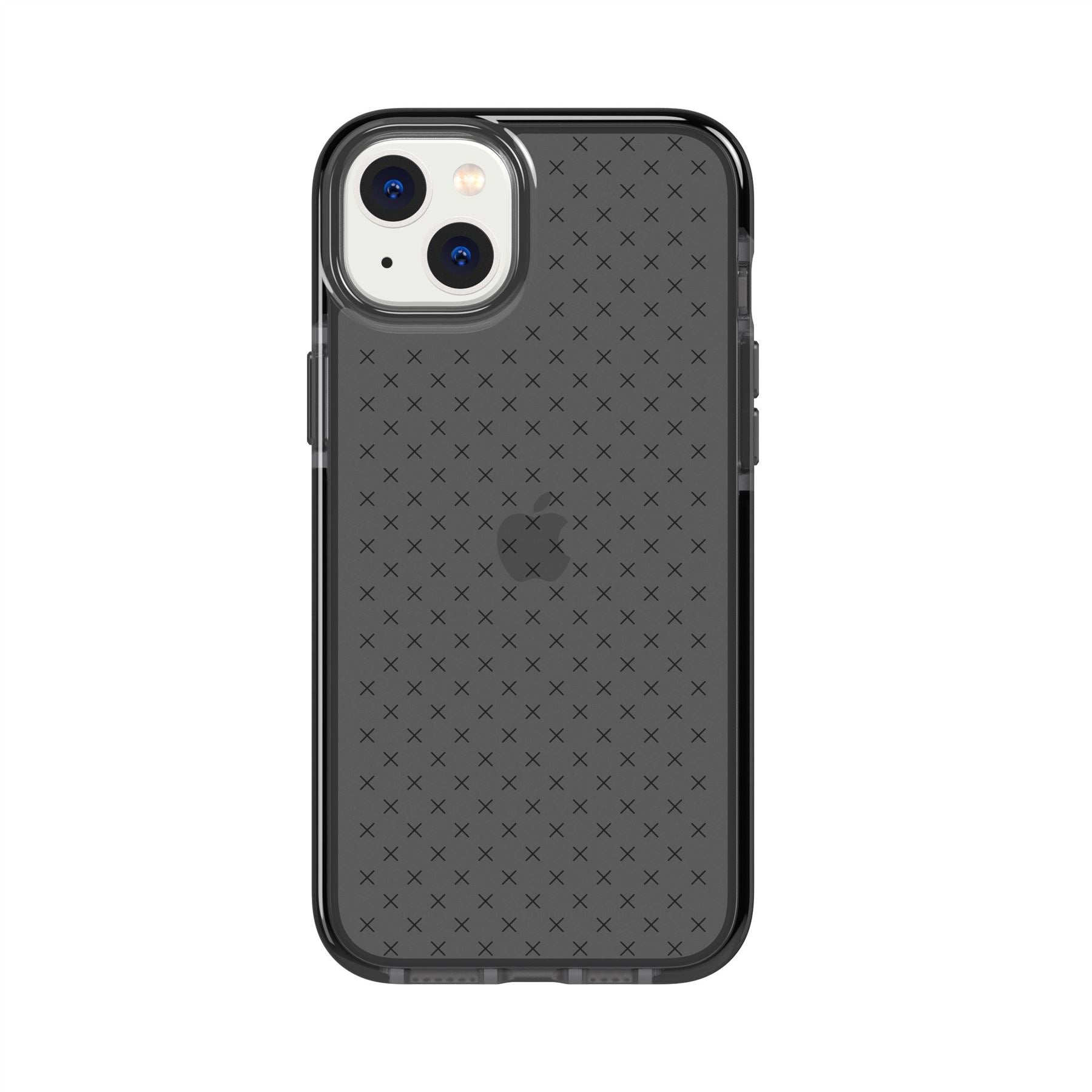 Tech21 EvoCheck iPhone 14 Plus Hülle Smokey Black 16ft Schutz