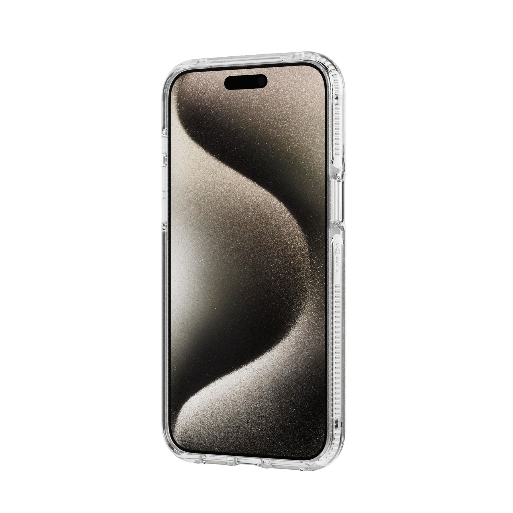 Tech21 FlexQuartz Handyhülle iPhone 15 Pro Max Gold klar
