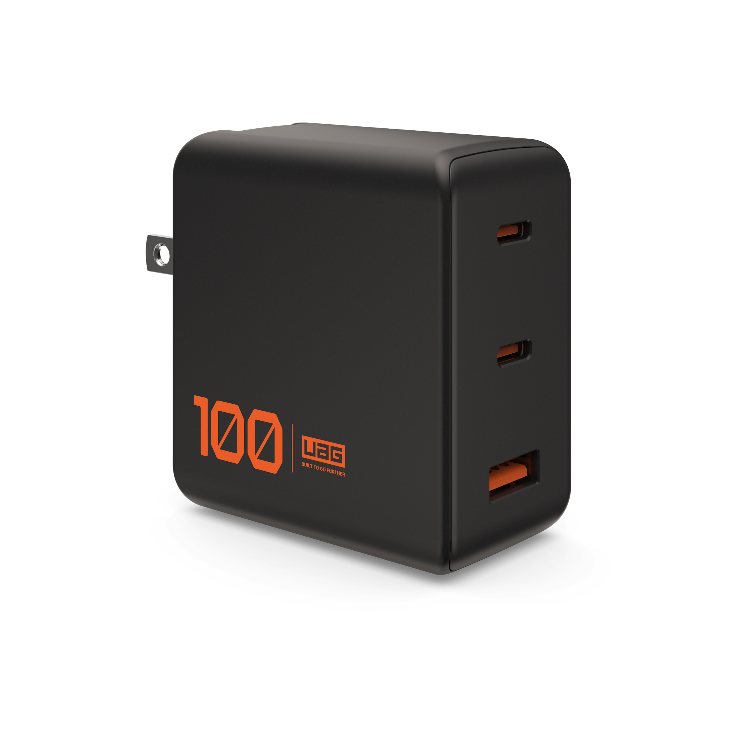 UAG SRGE 100W Wandladegerät GaN 3-Port USB-C schnell