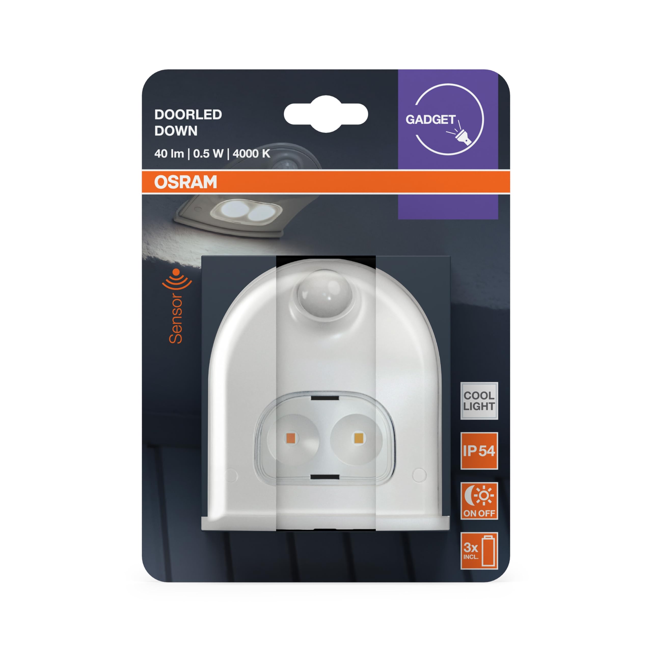 ams OSRAM SMART+ Door LED Leuchte Weiß 4000K Batterie