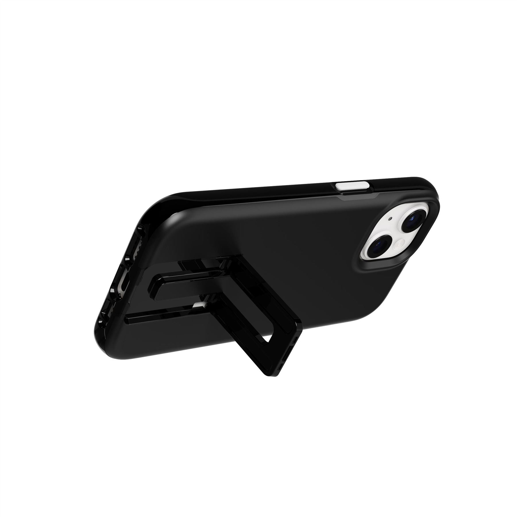 Tech21 EvoCrystal Kick iPhone 15/14/13 Hülle schwarz MagSafe
