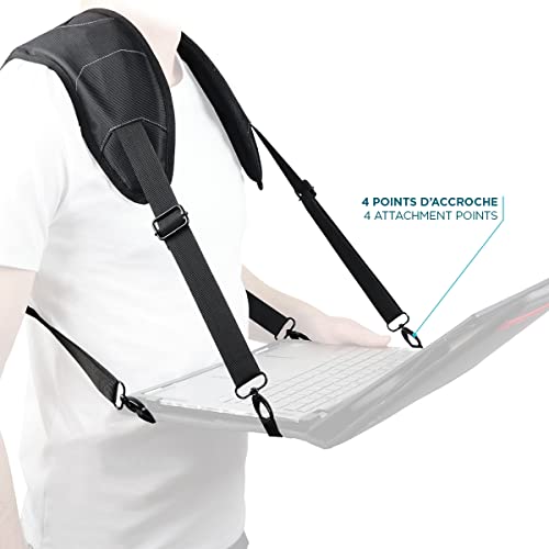 MOBILIS Tragegurt Laptop Tablet 4-Punkt 100-140 cm