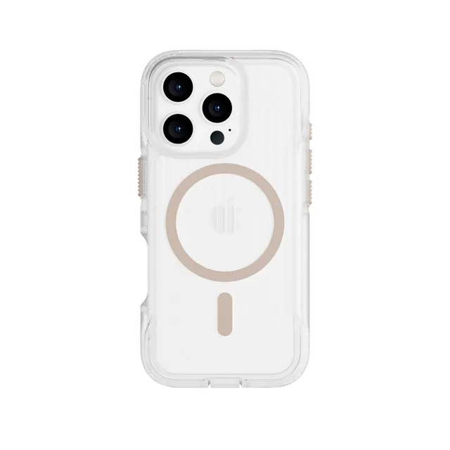 Tech21 FlexPro iPhone 16 Pro Hülle Taupe Stoßschutz