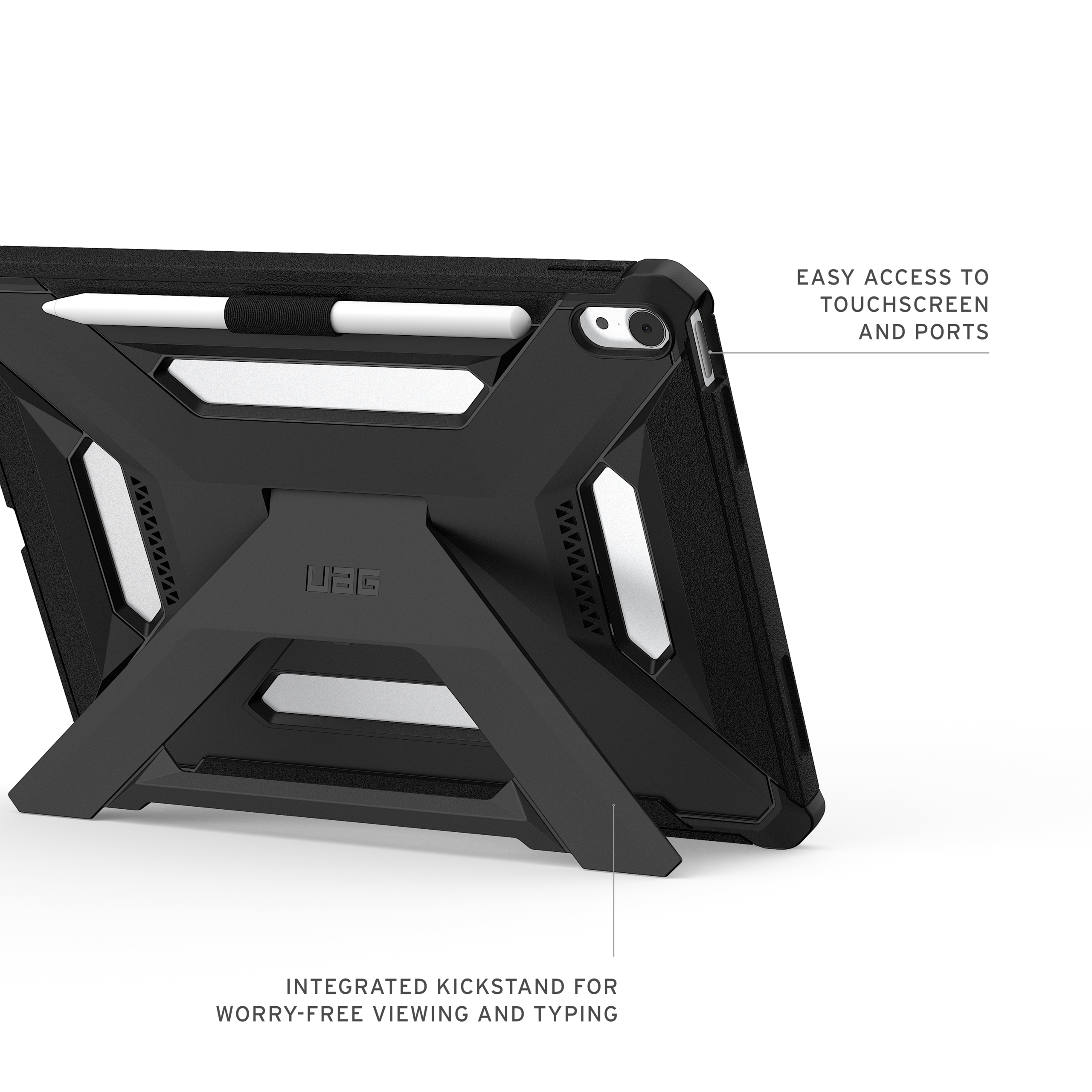 UAG Scout Plus iPad Air 11" Hülle mit Ständer 2025