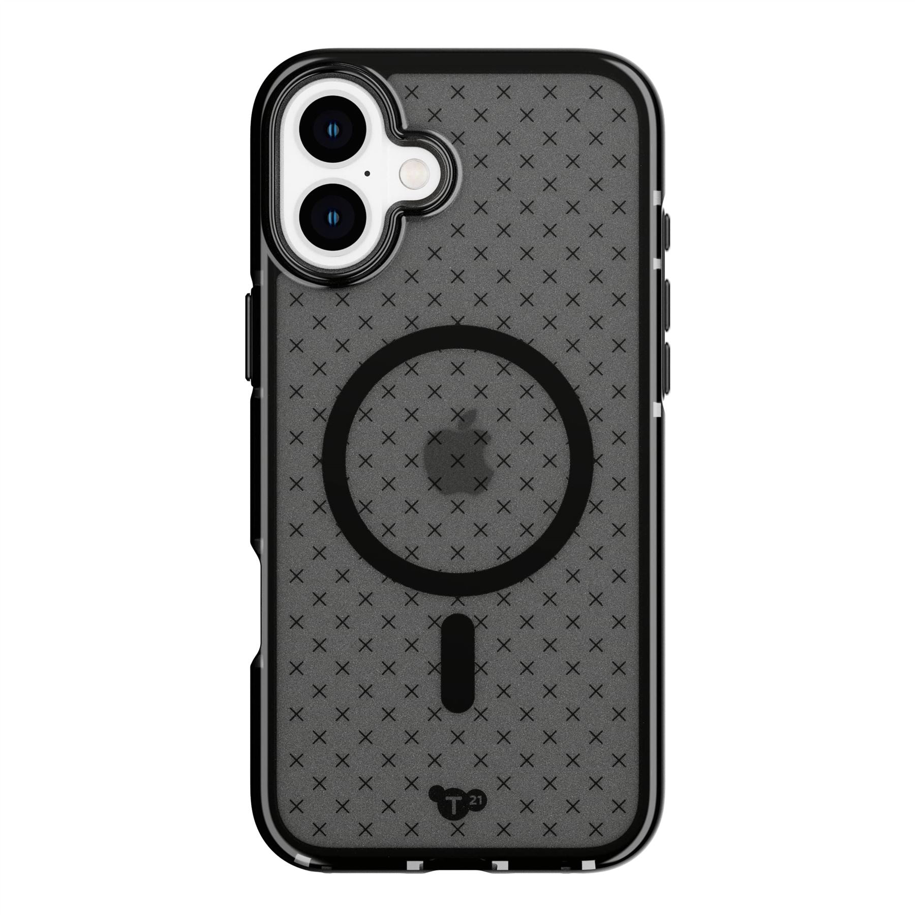 Tech21 EvoCheck iPhone 16 Plus Hülle MagSafe Smokey Black