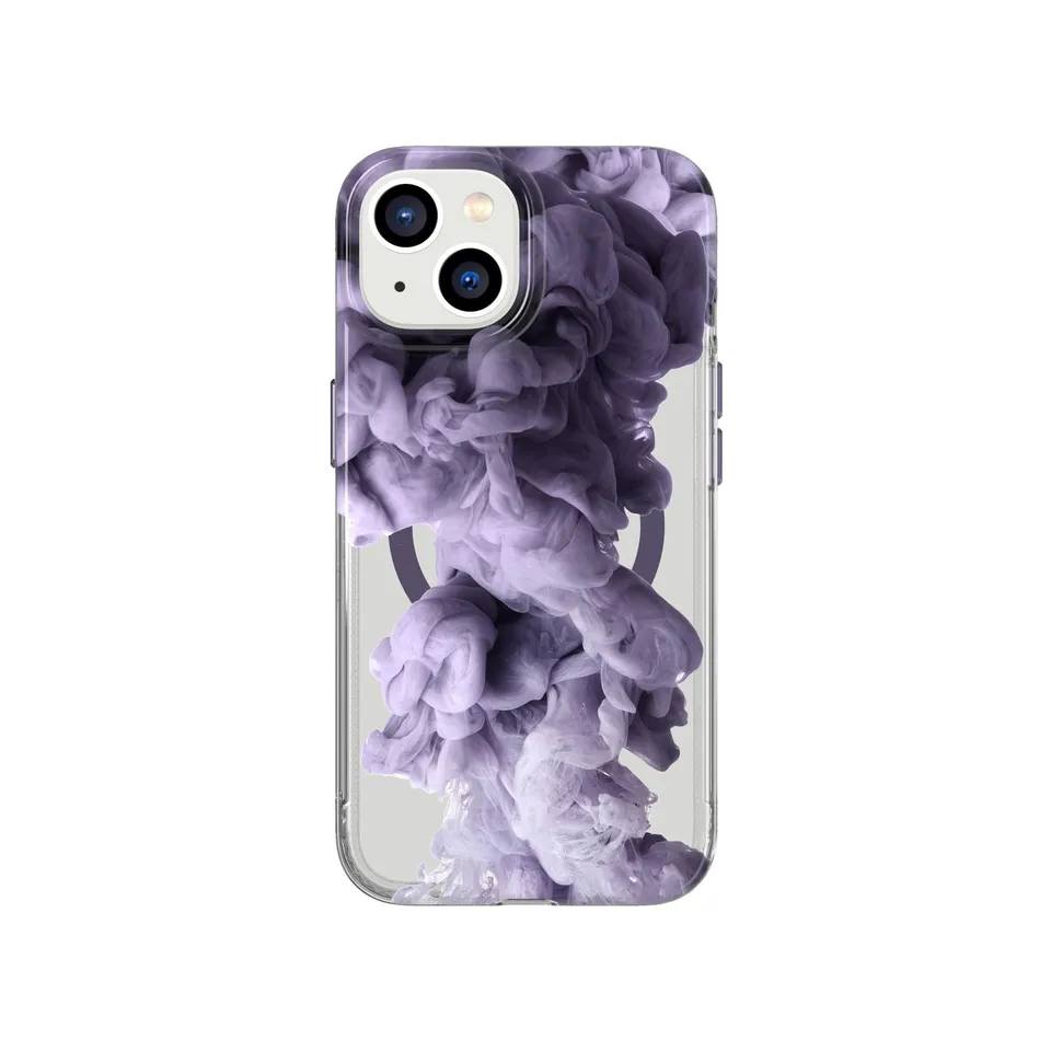 Tech21 EvoArt iPhone 15/14/13 MagSafe Handyhülle Clouded Dusk