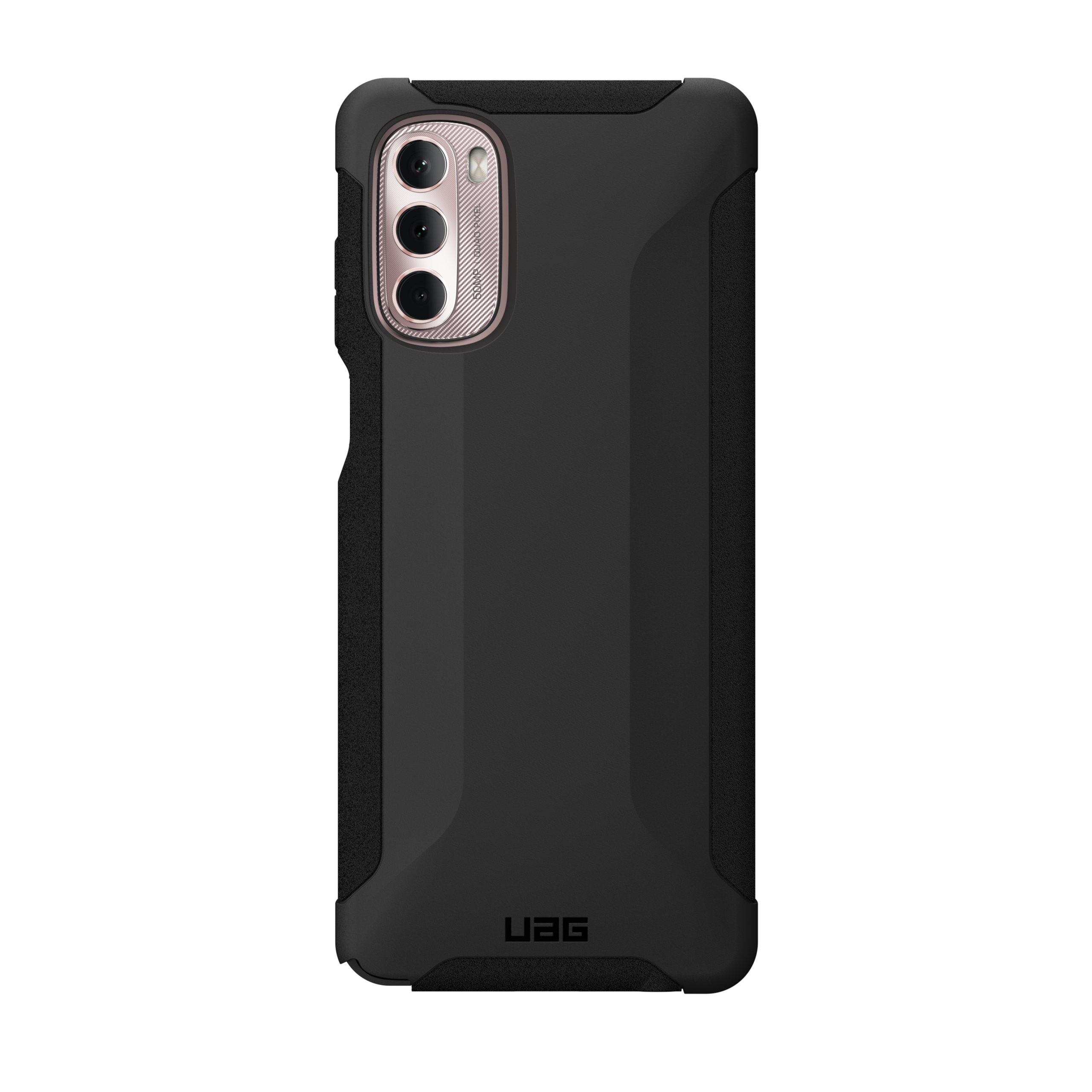 UAG Scout Moto G Stylus 4G 2022 Handyhülle Schwarz stoßfest
