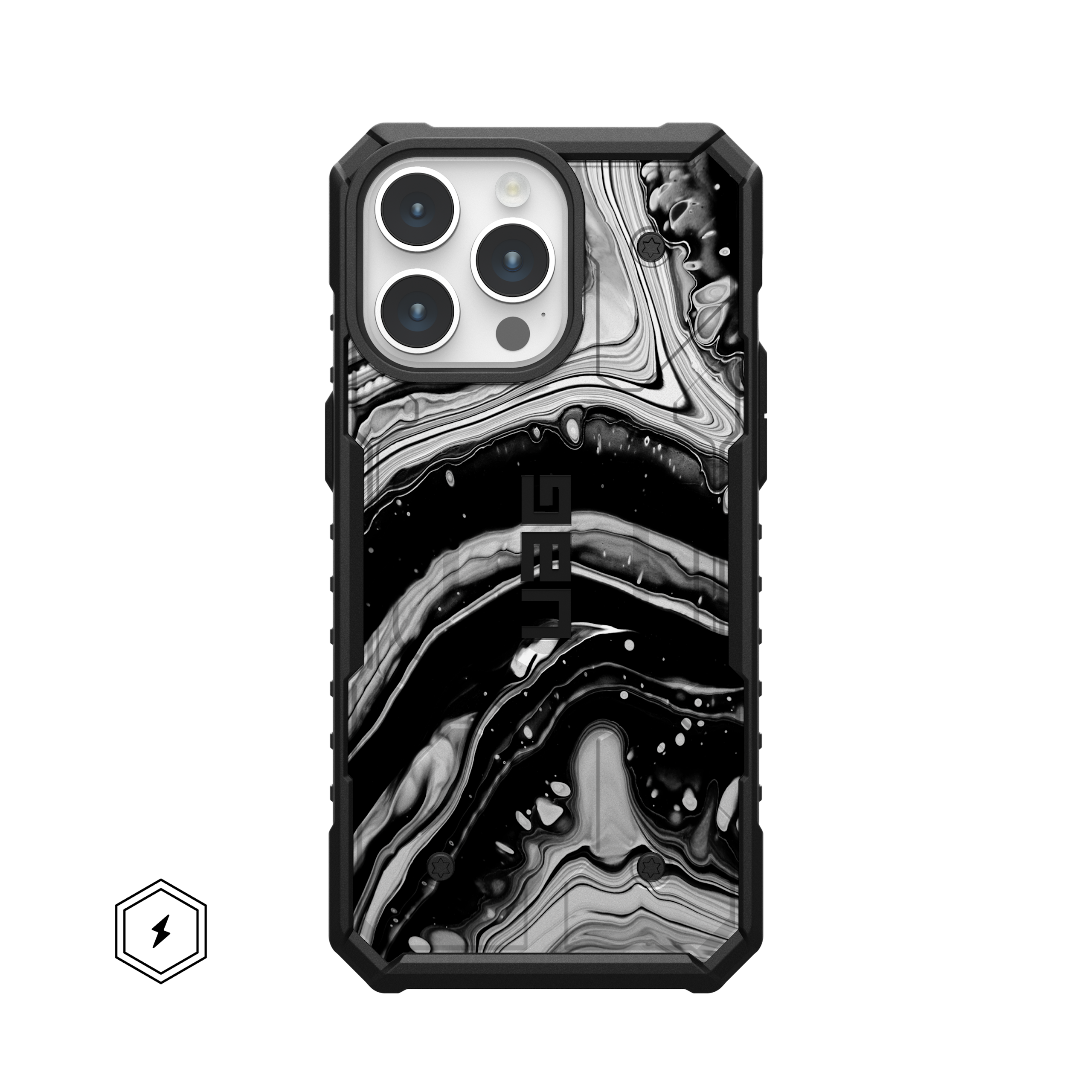UAG Pathfinder MagSafe Hülle für iPhone 17 Pro Max Swirl