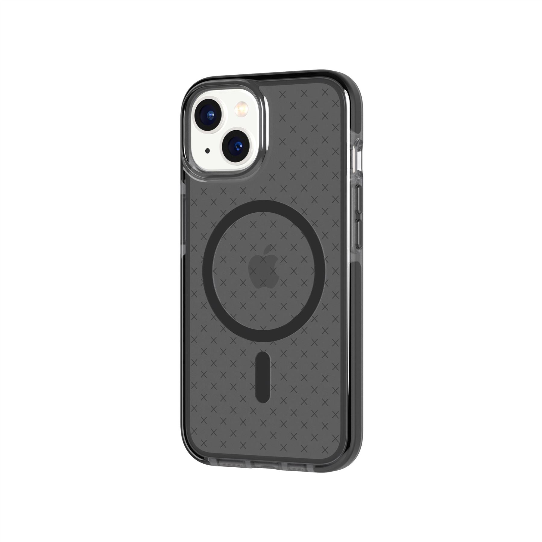 Tech21 EvoCheck MagSafe iPhone 13-17e Hülle smokey black