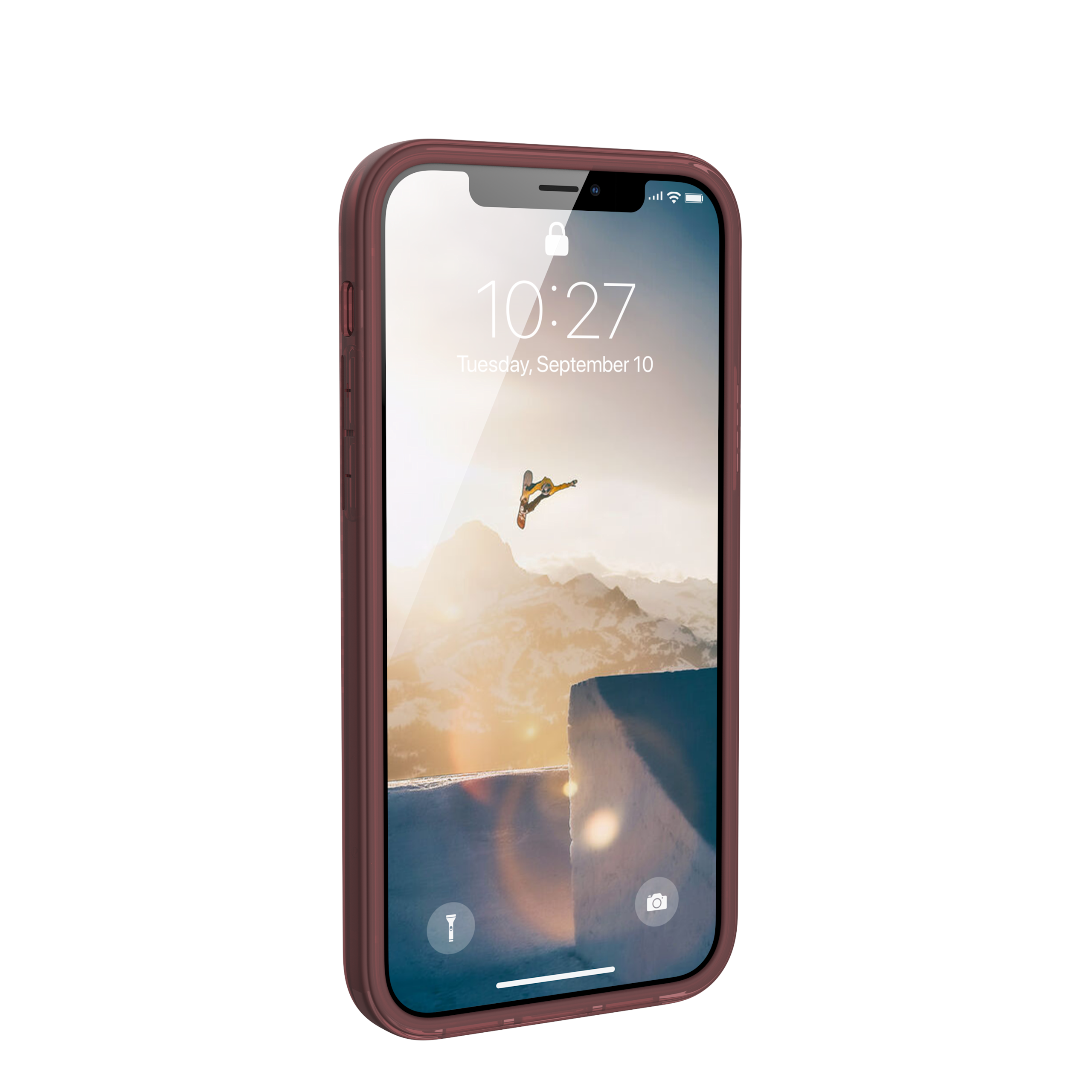 UAG Aurora iPhone 12 Hülle transparent schlank 5G