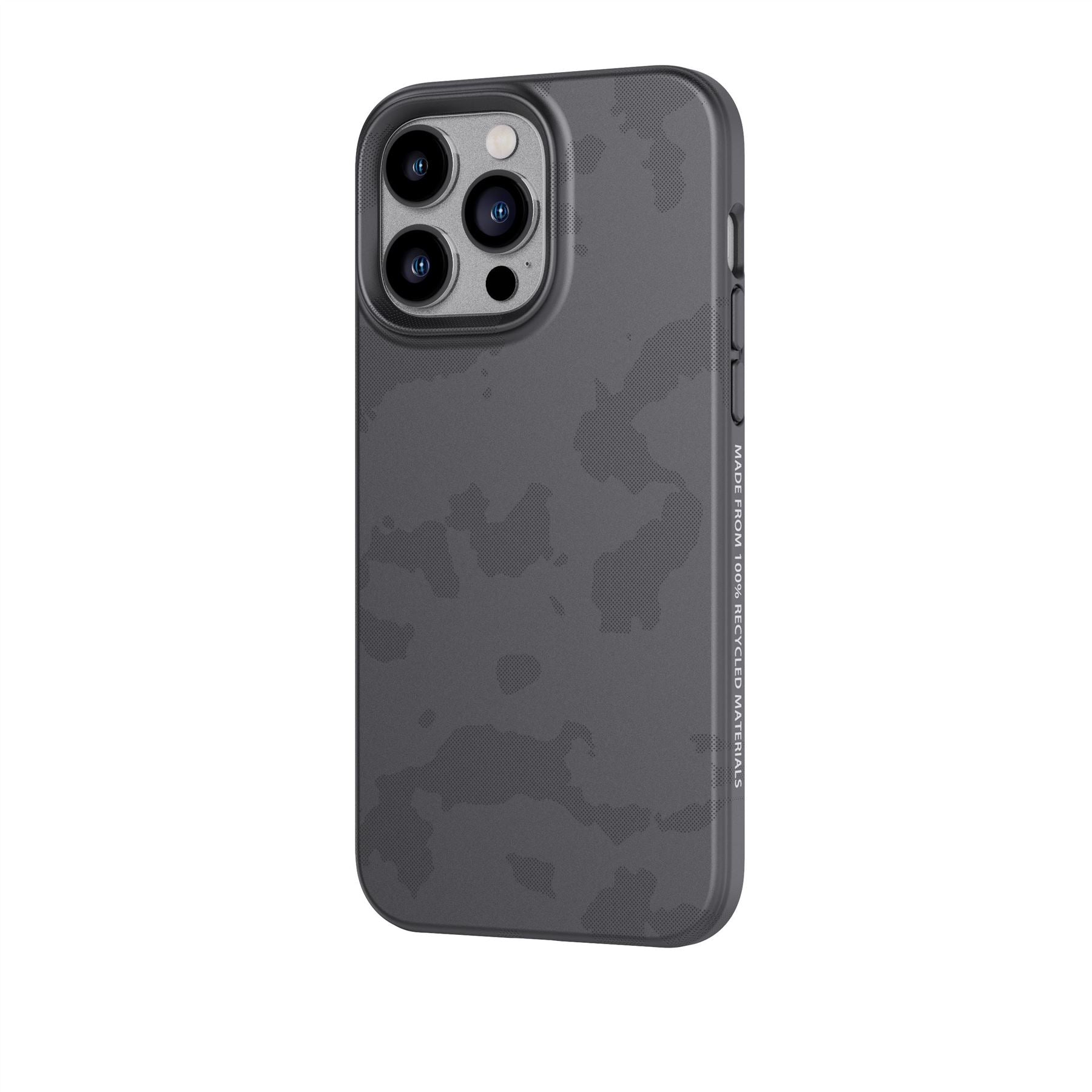 Tech21 Recovrd iPhone 14 Pro Max Hülle Off Black recycelt