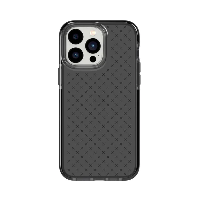 Tech21 EvoCheck iPhone 14 Pro Max Hülle Smokey Black