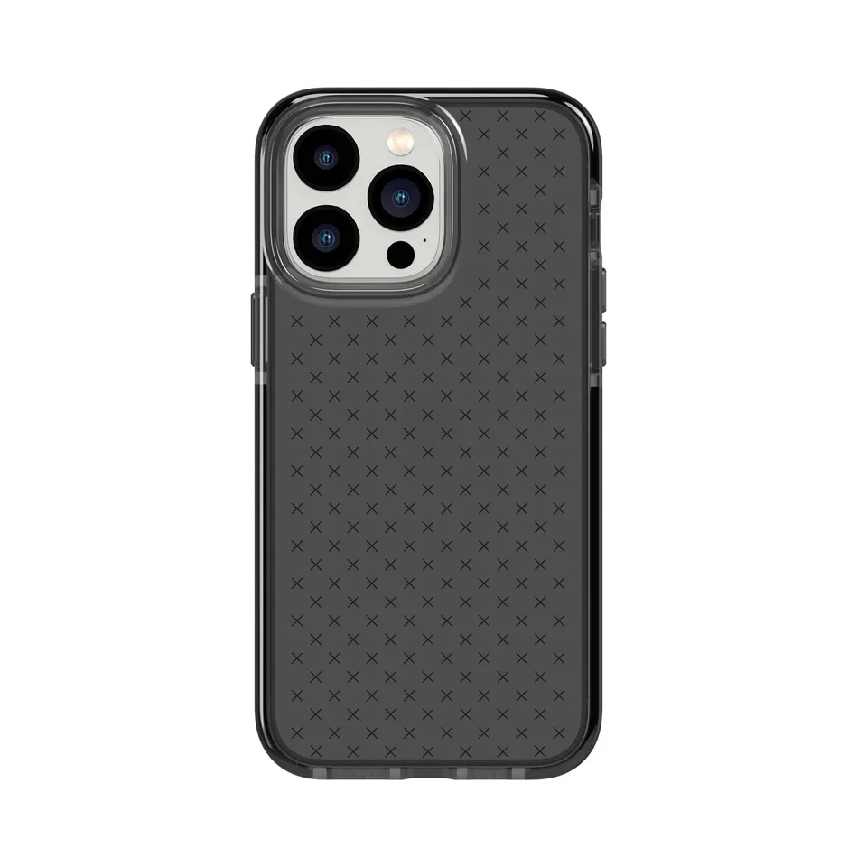 Tech21 EvoCheck iPhone 14 Pro Max Hülle Smokey Black