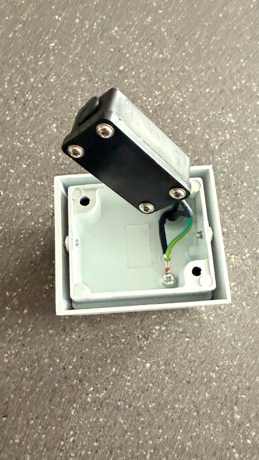 OSRAM SMART+ ENDURA Square Down Wandleuchte weiss GU10 IP44