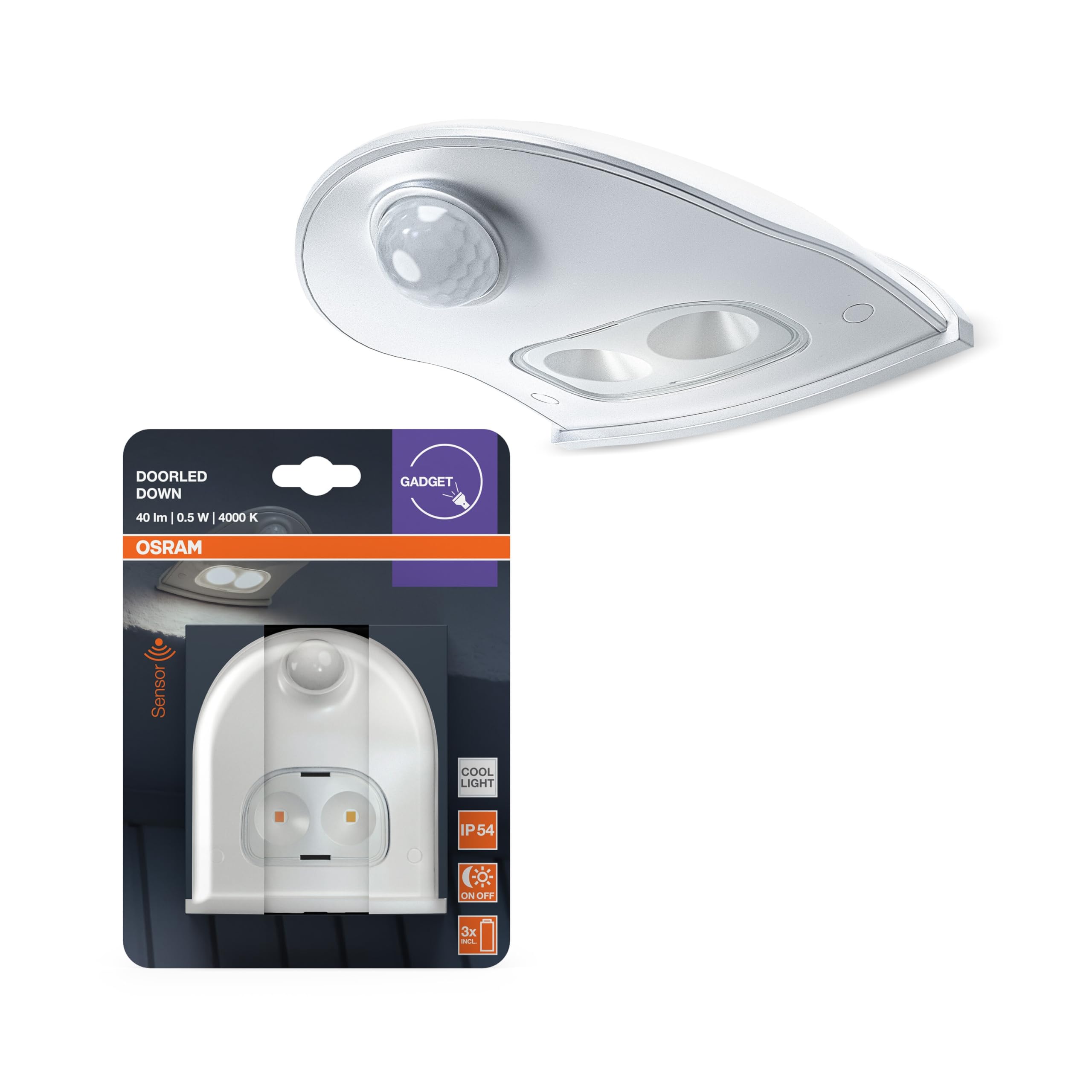 ams OSRAM SMART+ Door LED Leuchte Weiß 4000K Batterie
