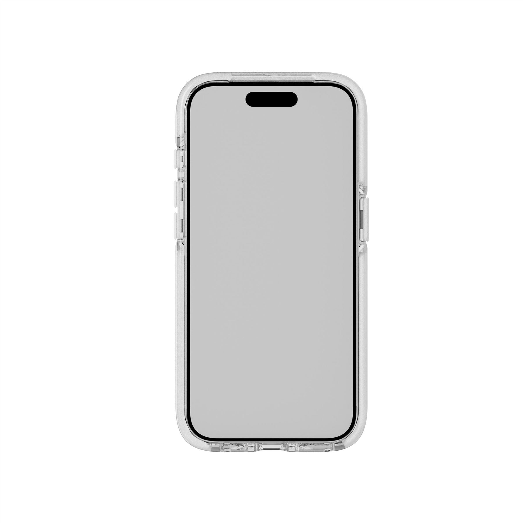 Tech21 EvoCrystal Kick iPhone 15 Pro Handyhülle Weiß MagSafe