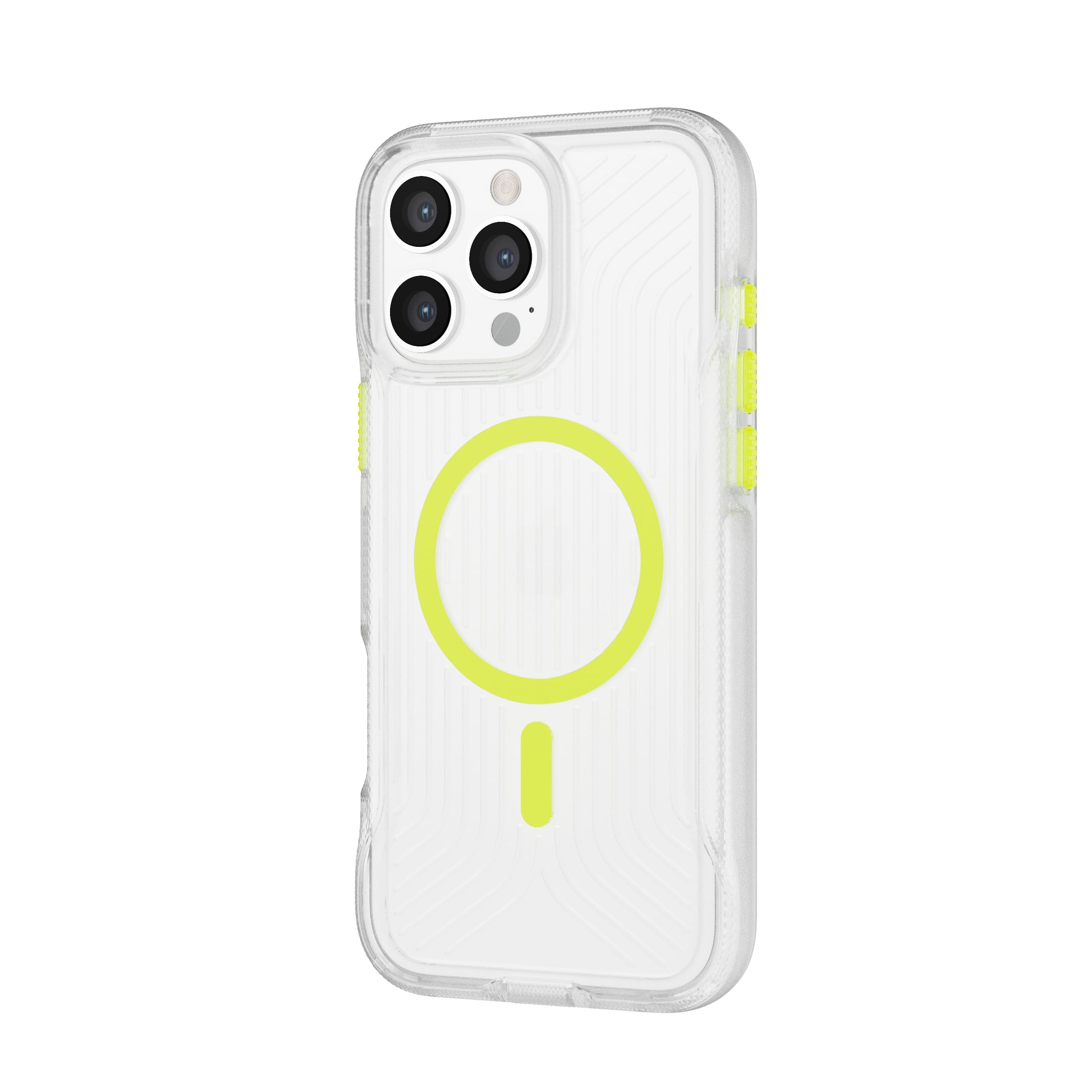 Tech21 FlexPro iPhone 16 Pro Max Hülle Neon Green Glow