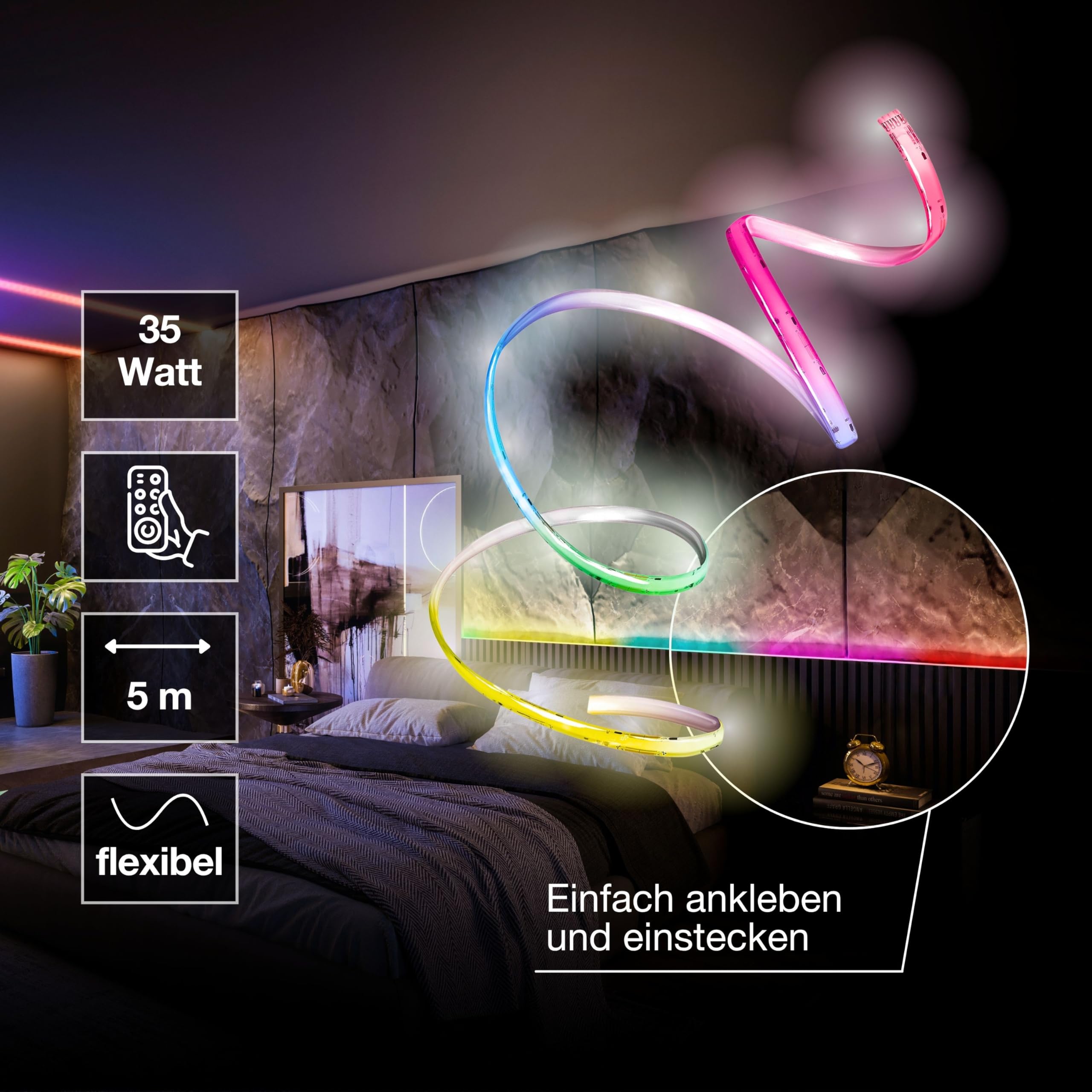 OSRAM SMART+ WIFI COB LED-Streifen 5M Magic RGB 35W