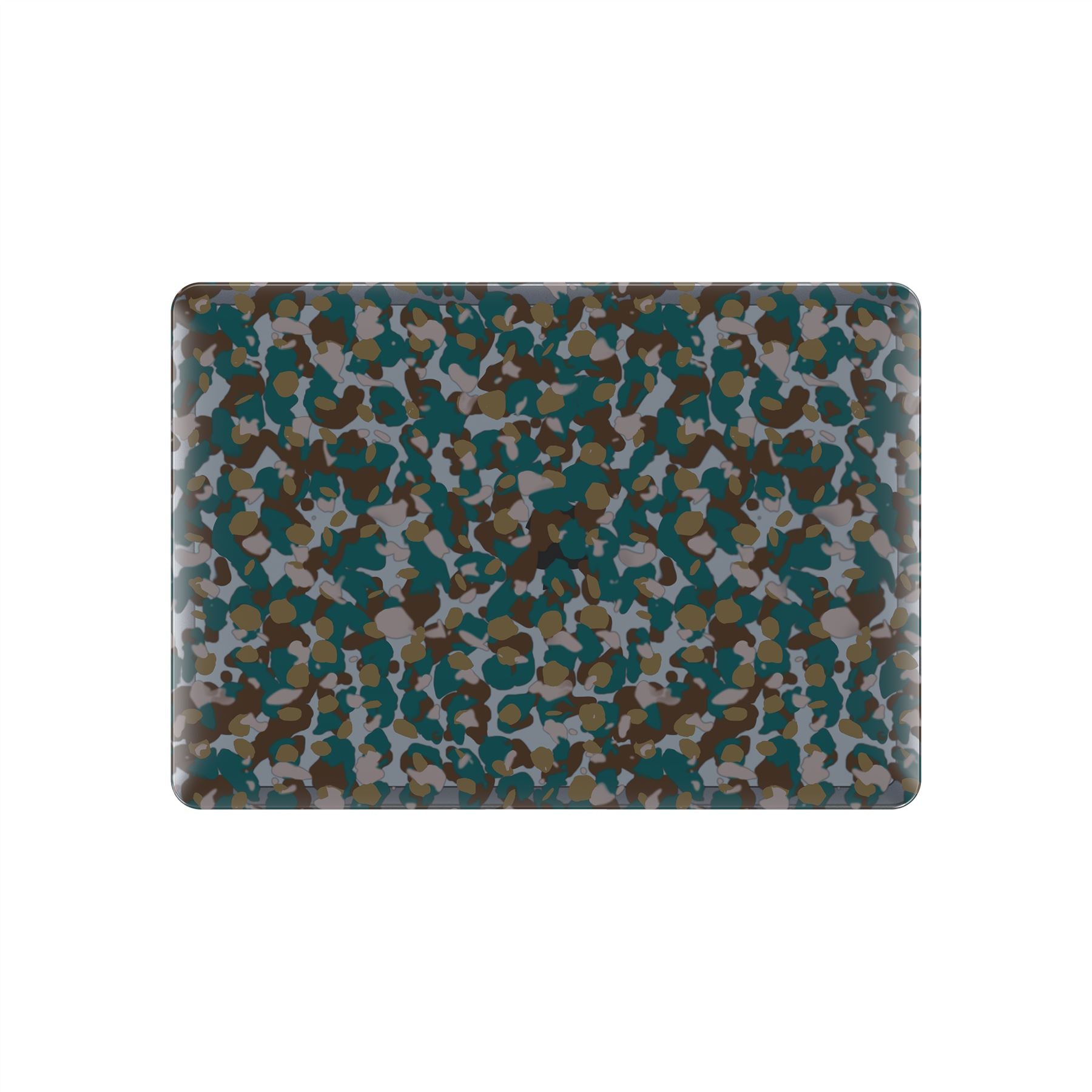 Tech21 EvoArt MacBook Pro 13 Hülle Pine Green Camo