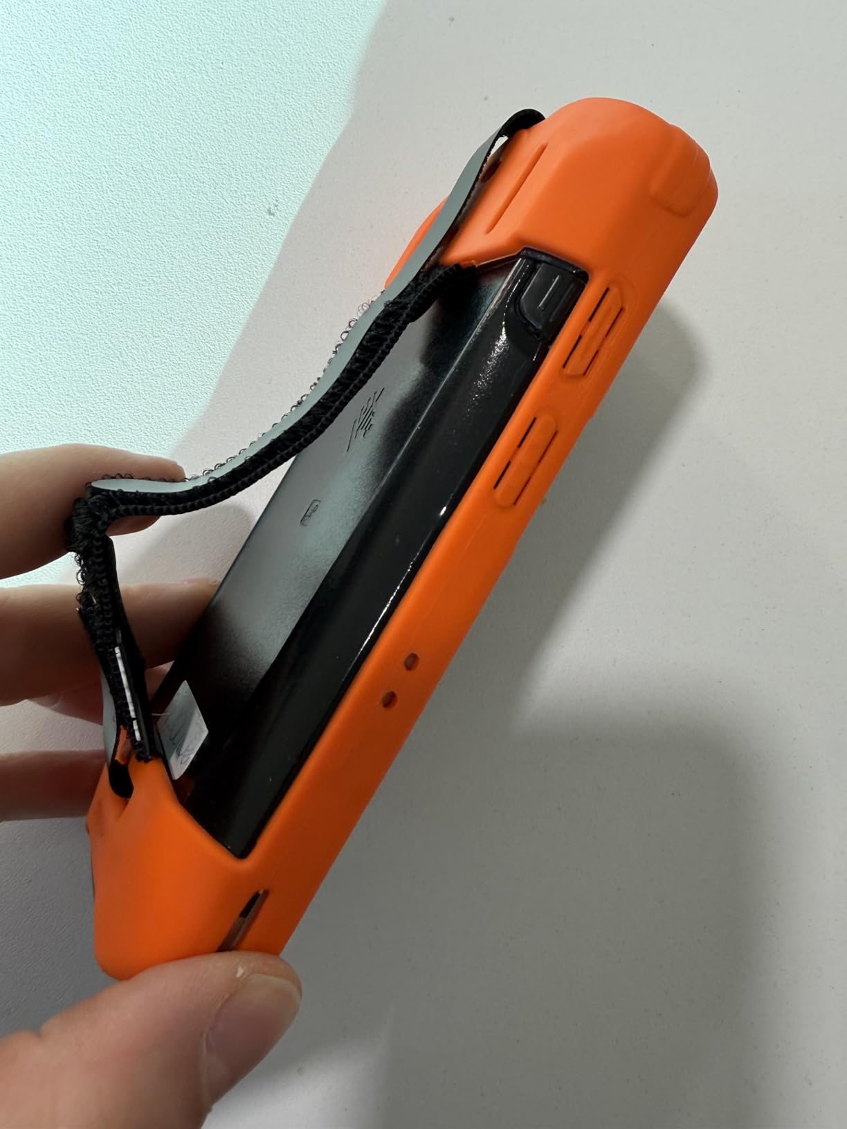 Mobilis PROTECH Zebra TC52 TC57 Hülle Handschlaufe Neon
