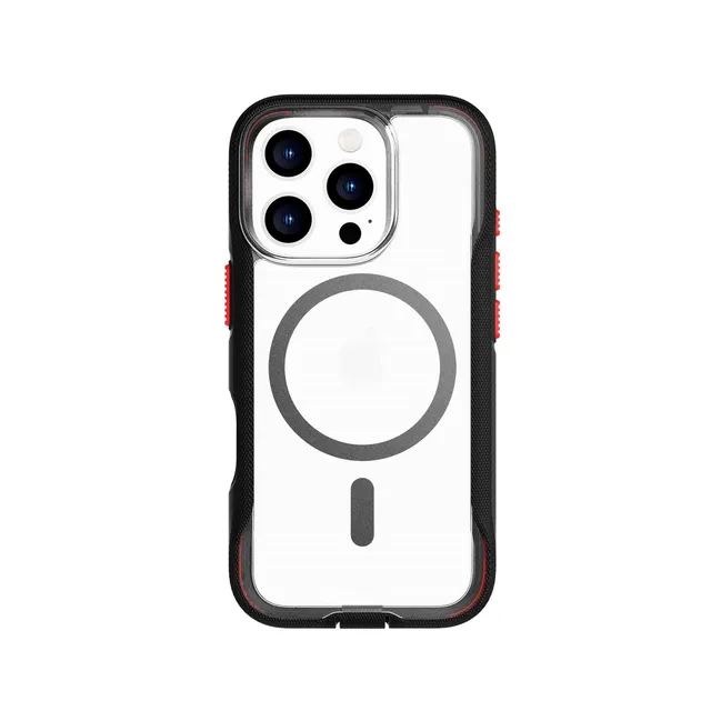 Tech21 EvoPro iPhone 16 Pro Hülle MagSafe Clear/Black