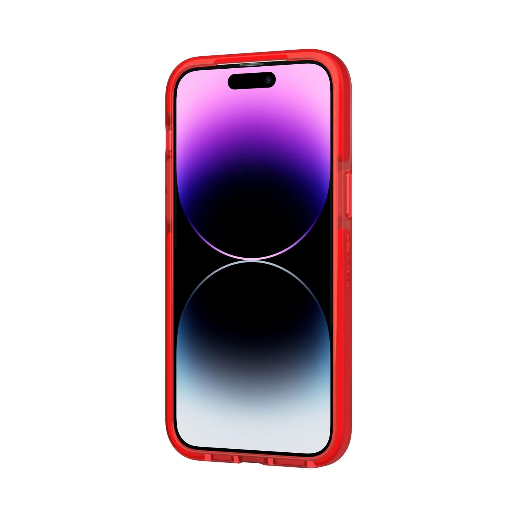 Tech21 EvoCheck iPhone 14 Pro Max Hülle Rot MagSafe Fallschutz
