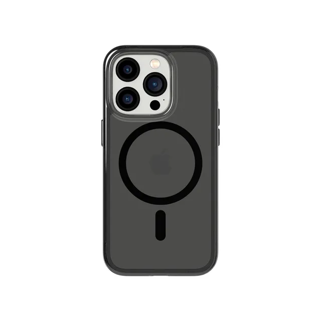 Tech21 Evo Tint iPhone 14 Pro Hülle Ash Grau MagSafe