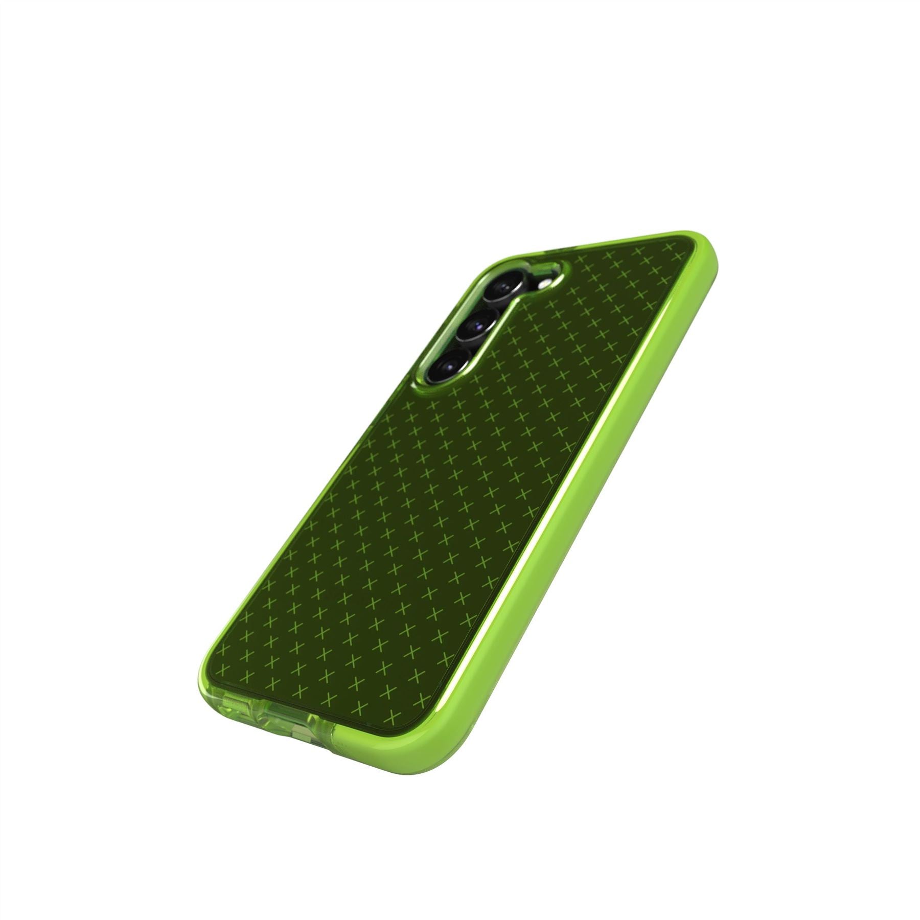 Tech21 EvoCheck Galaxy S23 Handyhülle Lime 4,9m Fallschutz