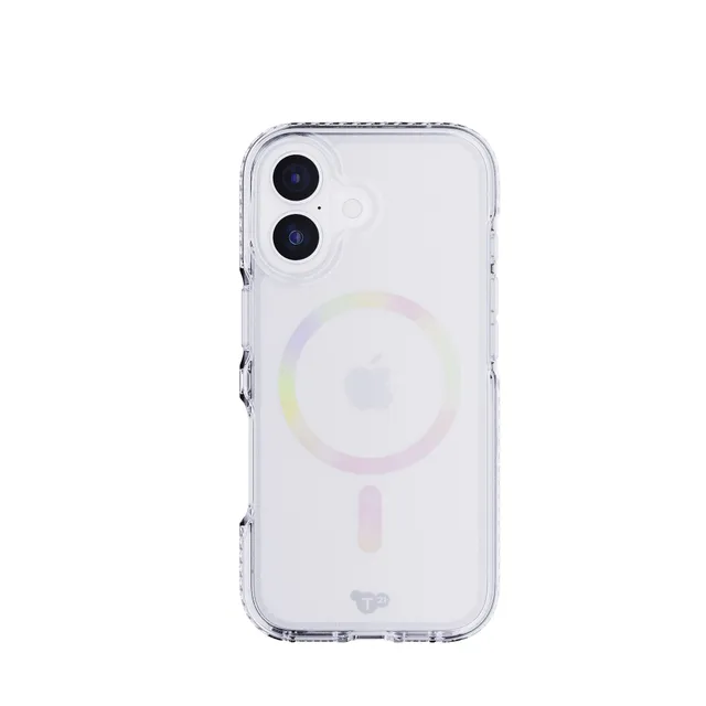 Tech21 EvoCrystal MagSafe Handyhülle Iridescent iPhone 17