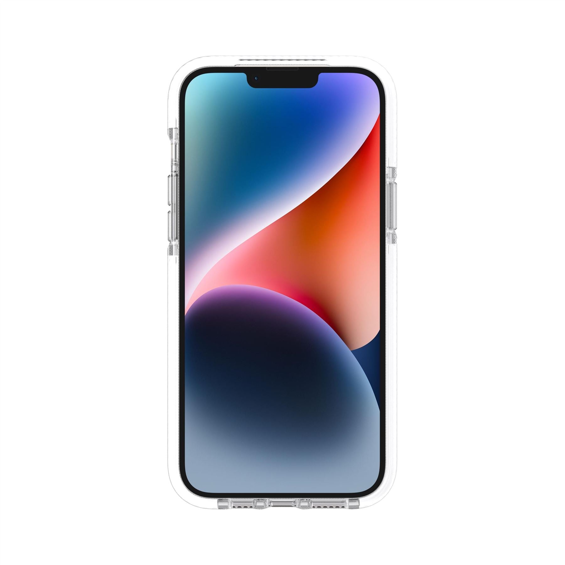 Tech21 EvoCrystal iPhone 14 Plus Hülle Weiß MagSafe