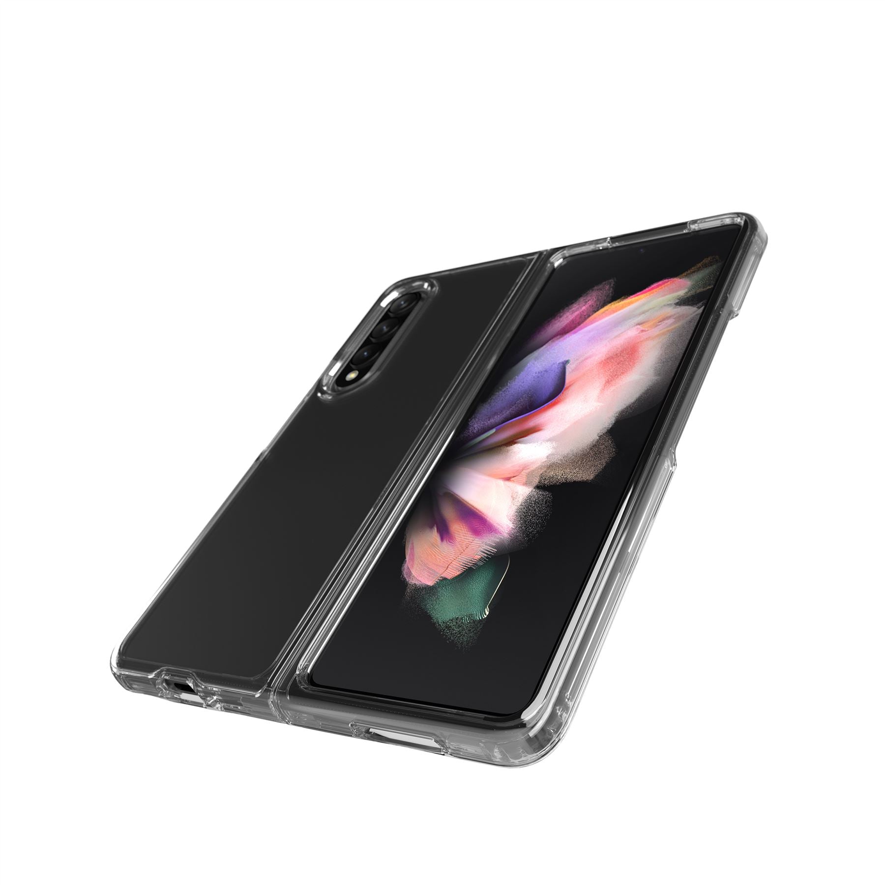 Tech21 EvoClear Galaxy Z Fold 3 Hülle transparent klar