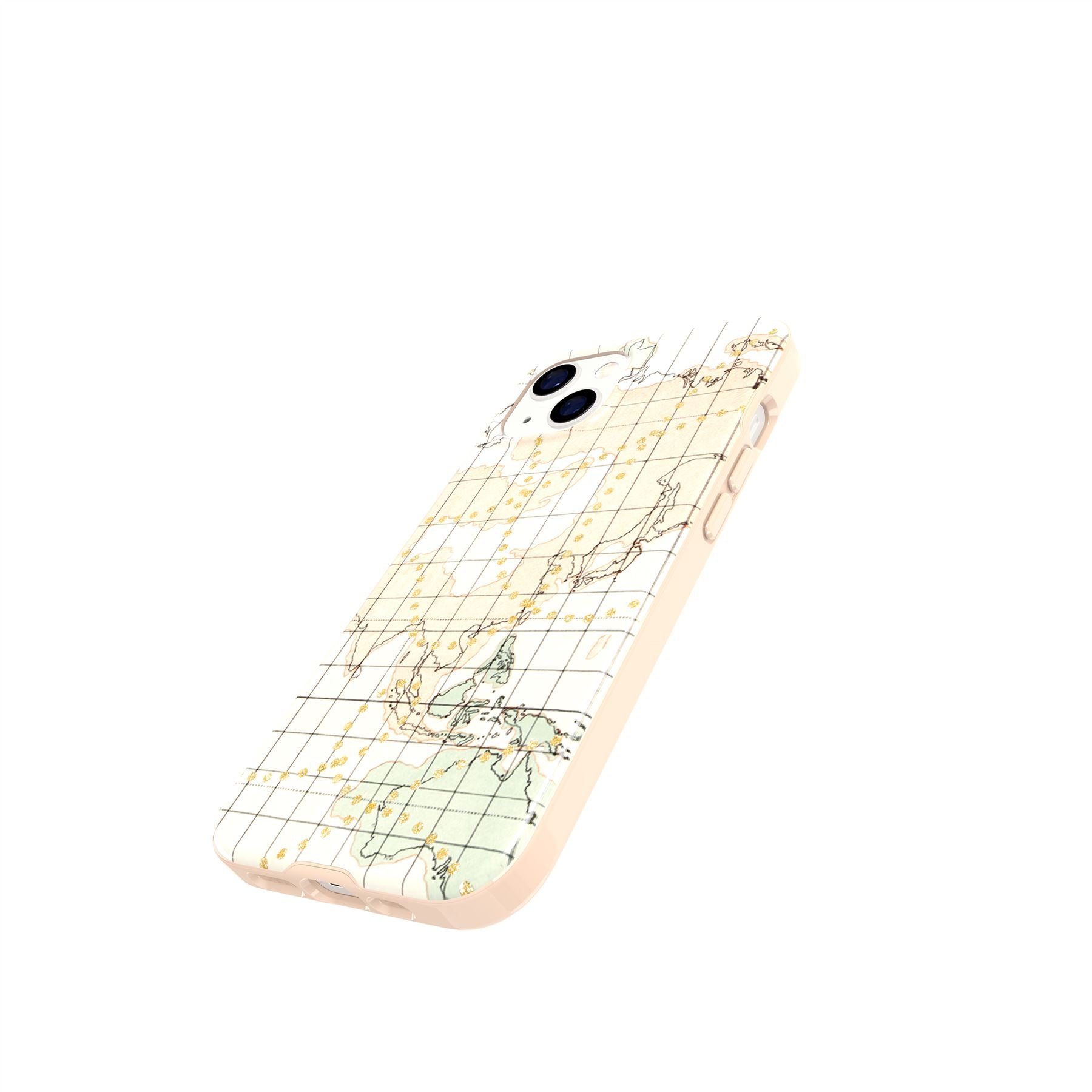 Tech21 EvoArt iPhone 13 Hülle Wanderers Map antibakteriell