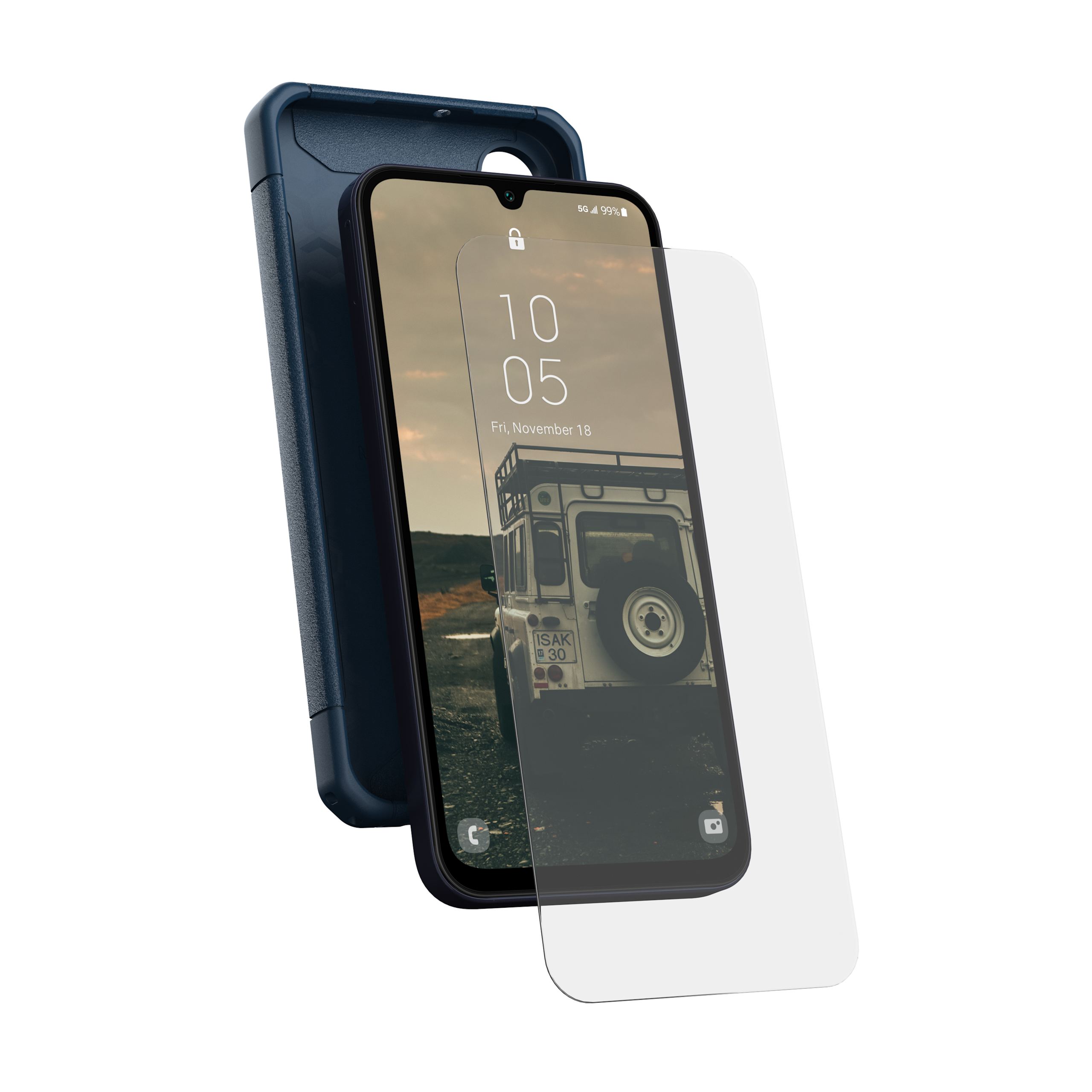 UAG Standard Issue Galaxy A15 5G Panzerglas Klar