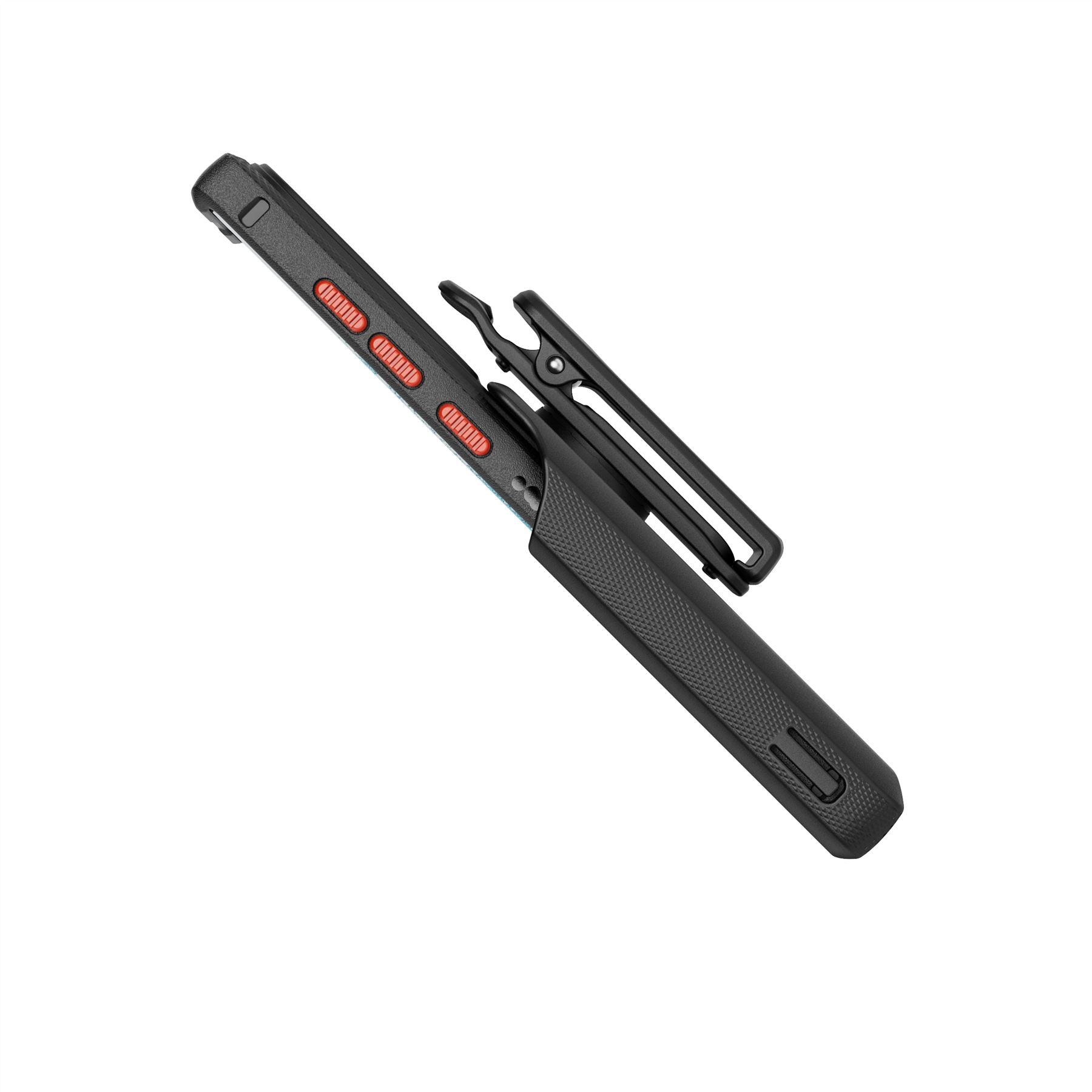Tech21 EvoMax Galaxy S22 Ultra Handyhülle Schwarz mit Holster
