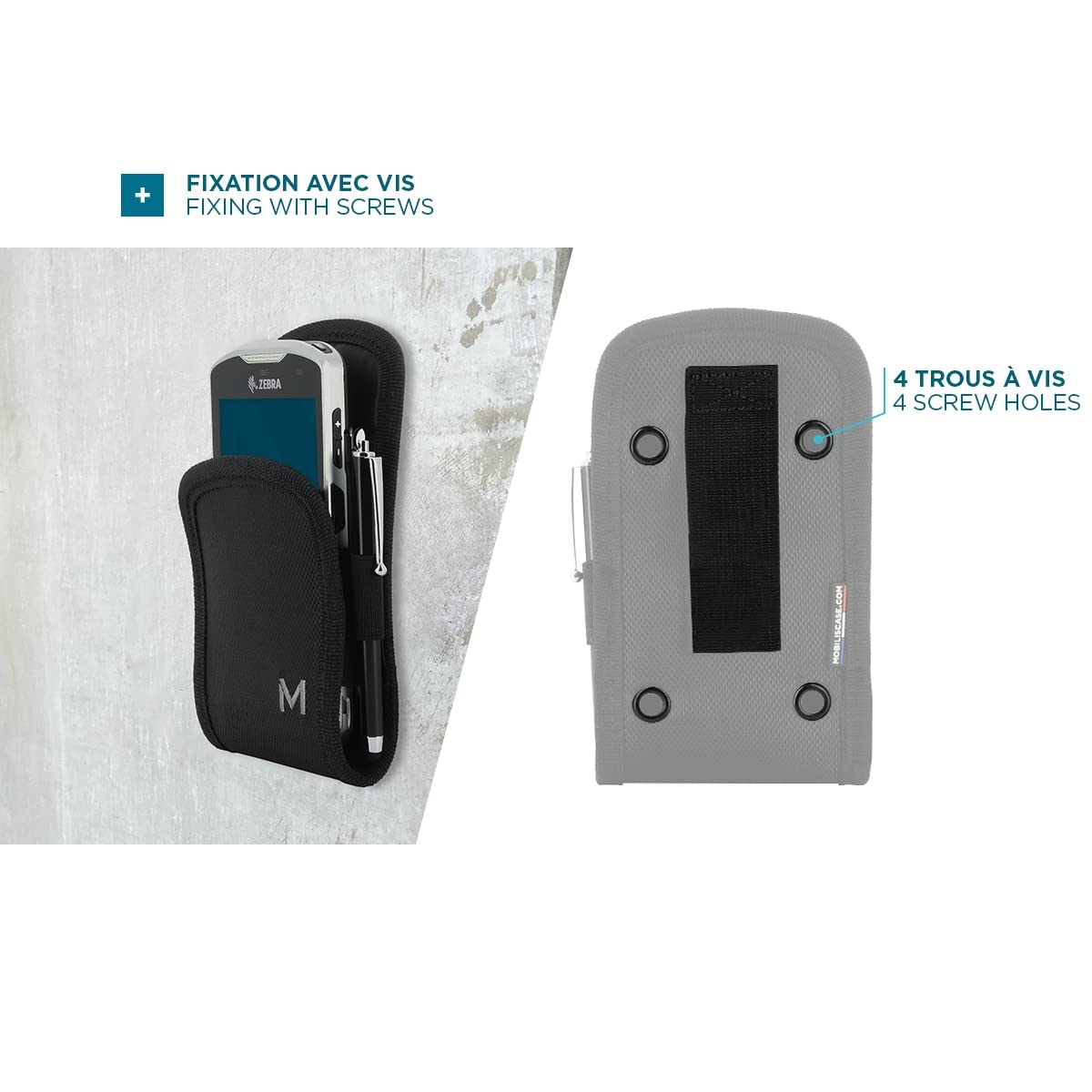 Mobilis Basic Holster M Gürteltasche schwarz Smartphone