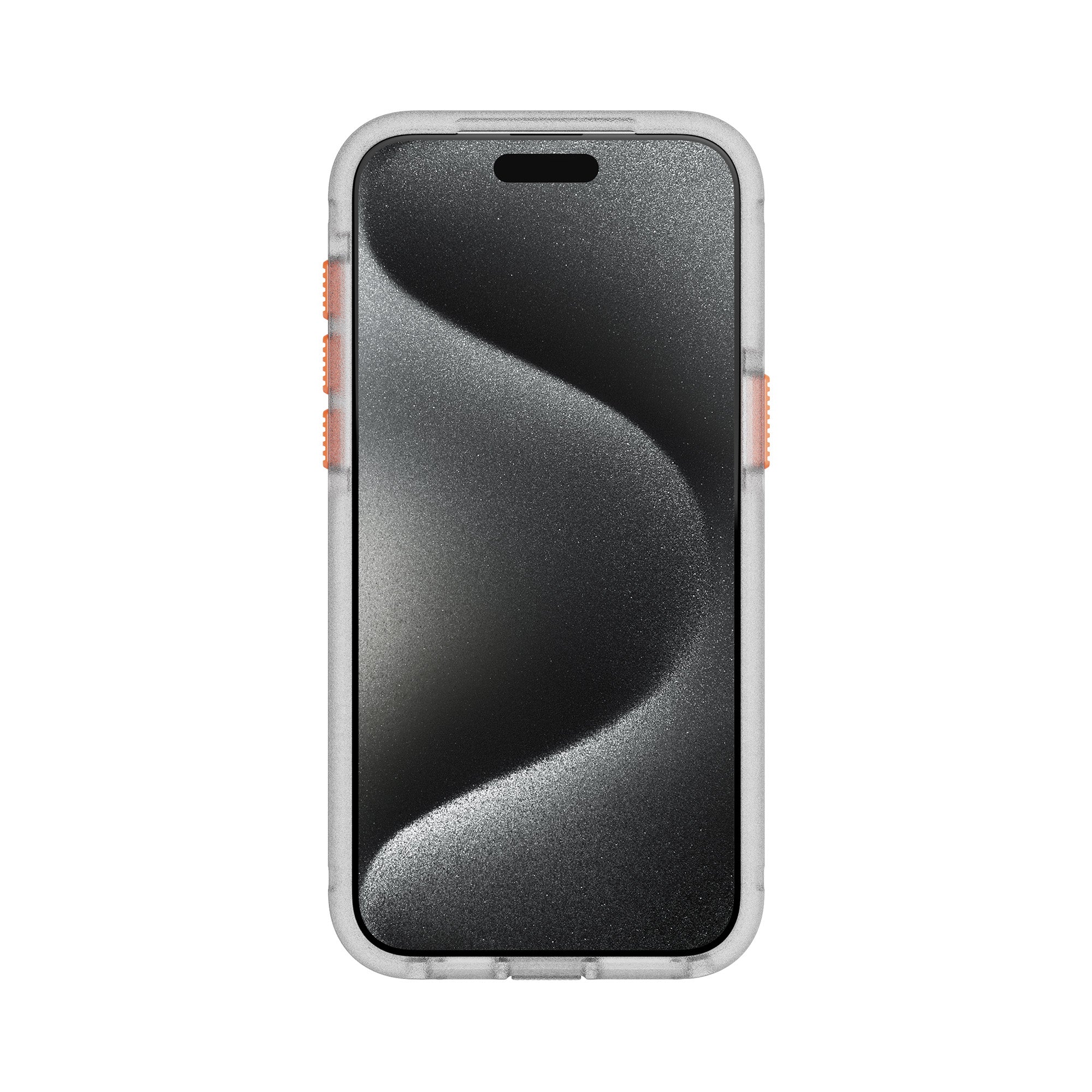Tech21 EvoMax iPhone 15 Pro Max Hülle Clear Orange MagSafe