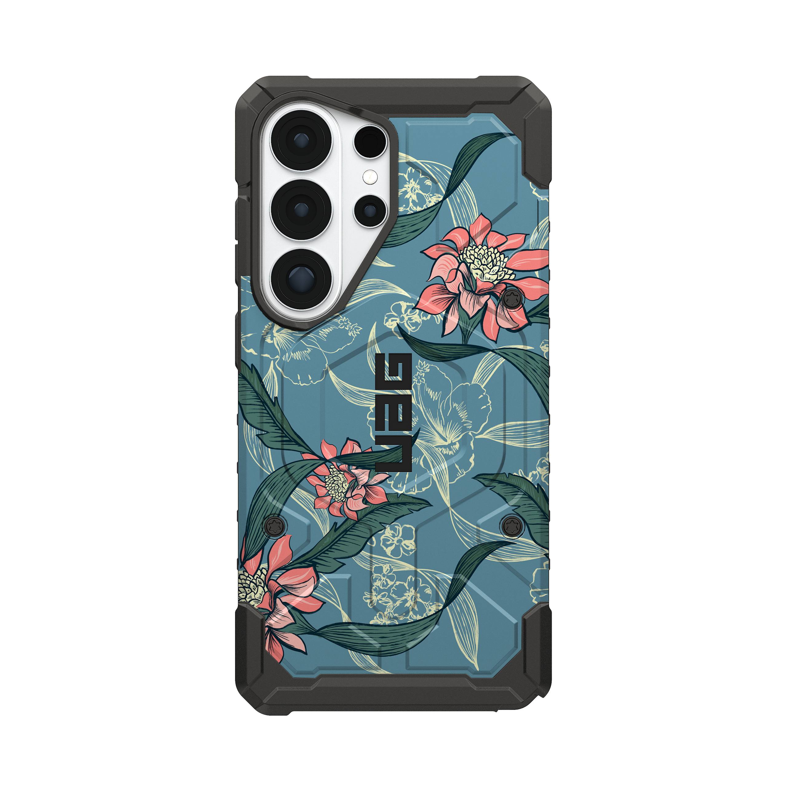 UAG Pathfinder Schutzhülle Galaxy S26 Ultra Makapuu Floral stoßfest