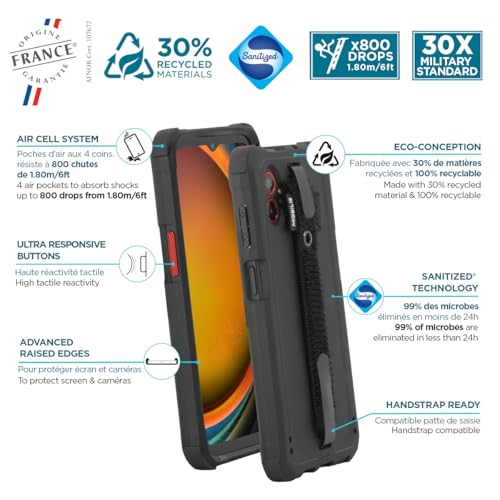Mobilis R Series Galaxy XCover 7 Pro Schutzhülle stoßfest