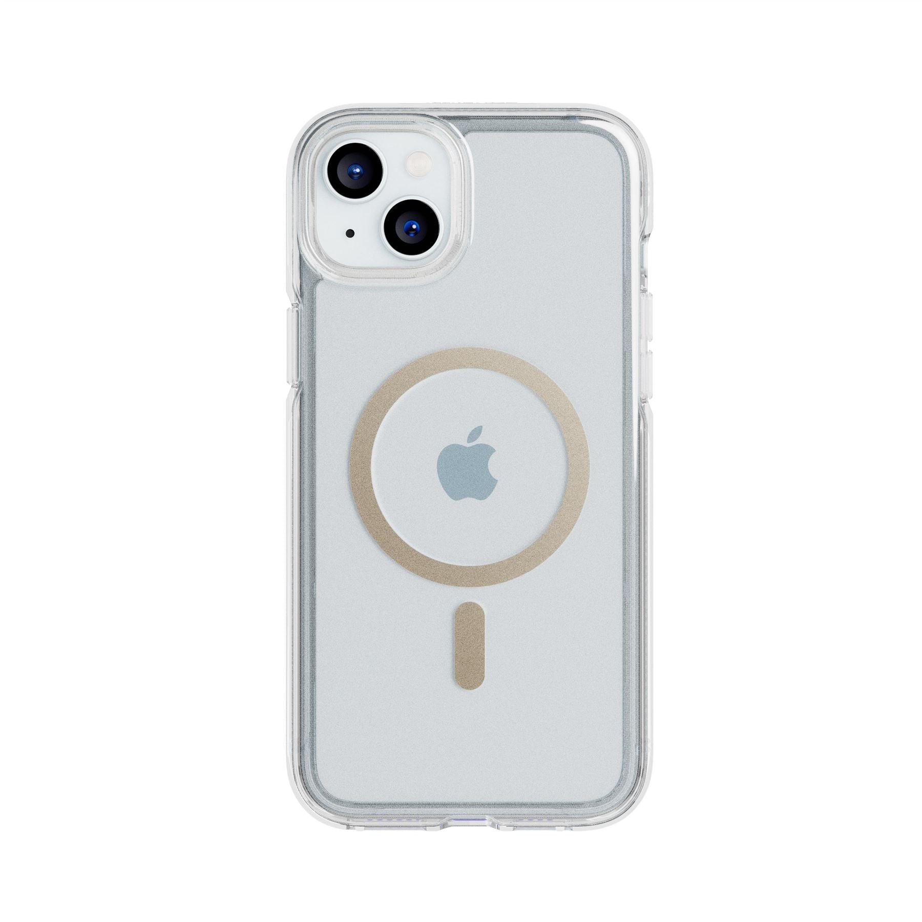 Tech21 FlexQuartz iPhone 15 Plus Handyhülle Gold MagSafe