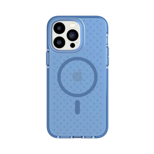 Tech21 EvoCheck iPhone 14 Pro Max Hülle Blau MagSafe 4,9m