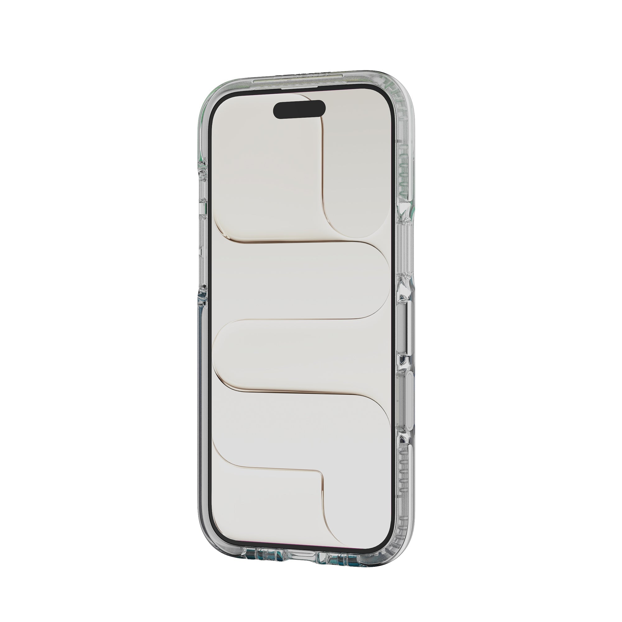 Tech21 FlexQuartz MagSafe iPhone Air Hülle Ombre Blue/Green