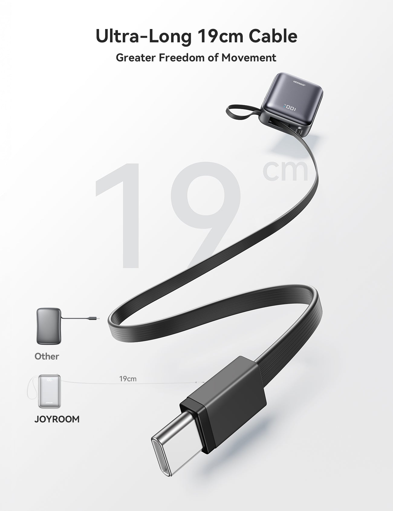 JOYROOM JR-PBF29 Mini Powerbank 20000mAh Titanium 22.5W