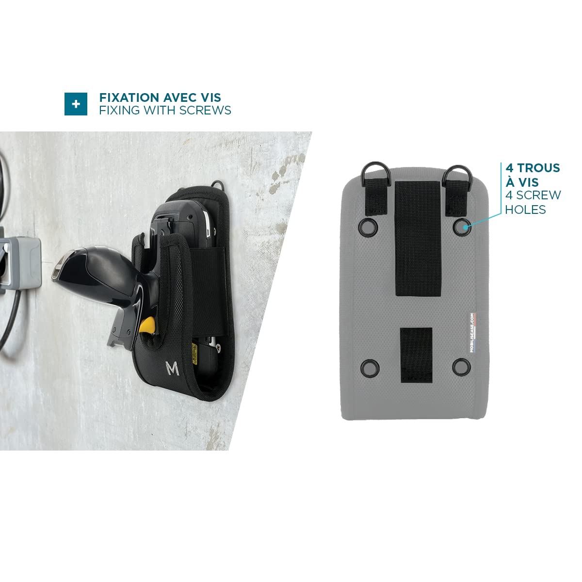 Mobilis Holsters Scanner Holster Größe S Schwarz