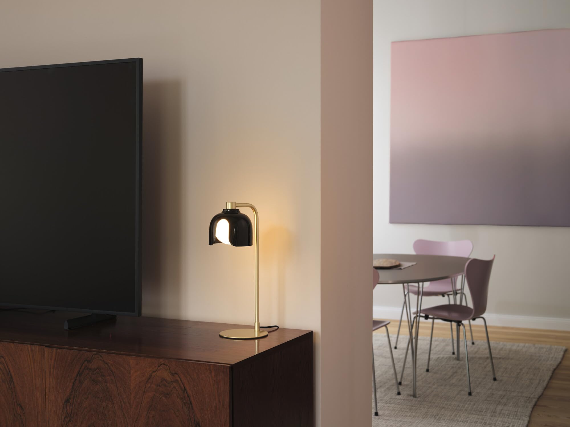 OSRAM Decor Corolle Tischleuchte G9 schwarz Retro